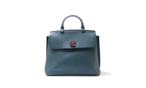 MCM GRAINED CALFSKIN LEATHER LARGE MILLA CONVERTIBLE BACKPACK
