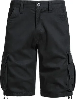 Men's Cargo Shorts Rugged Flex Relaxed Fit Cargo Shorts for Men Hiking Cargo Shorts with Multi Pockets