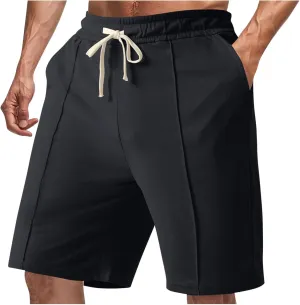 Men's Golf Shorts Quick Dry with Pockets Breathable Lightweight Casual Activewear Drawstring Elastic Outdoor Trunks
