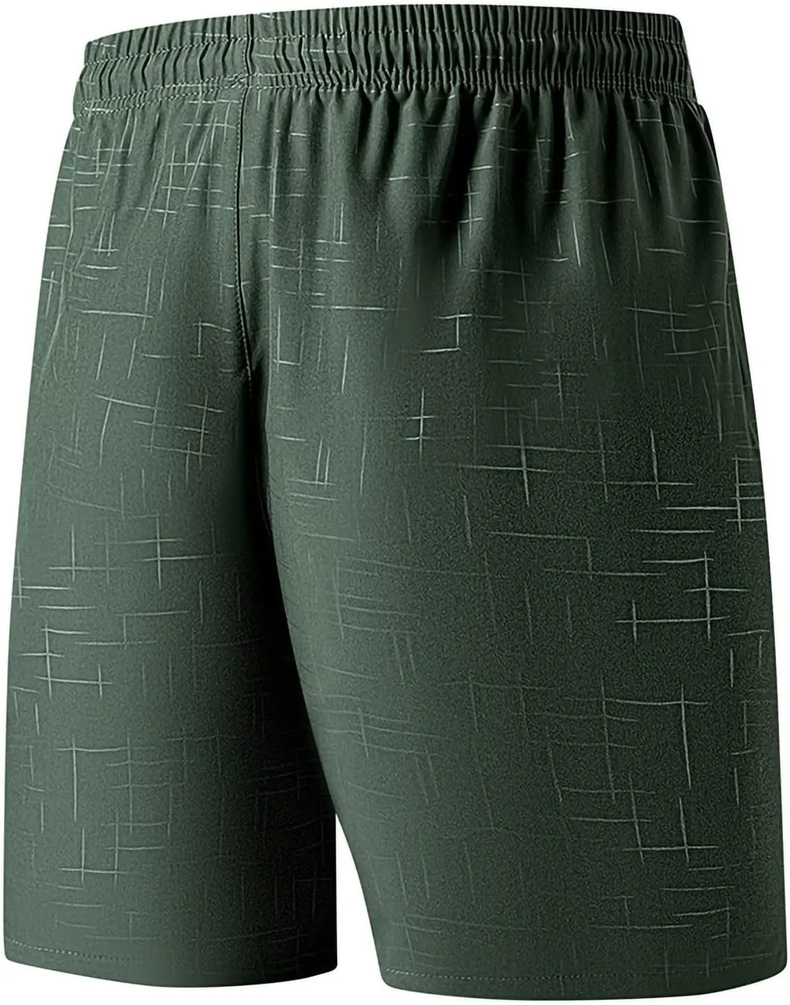 Men's Ice Silk Shorts Quick Dry with Pockets Athletic Workout Casual Breathable Lightweight Outdoor Beach Trunks