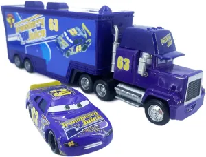 Metal Mini Truck and Car Set 1:55 Diecast, Compact Portable & Collectible Car Toys for 3  Years Kids Boys Girl Birthday Gift