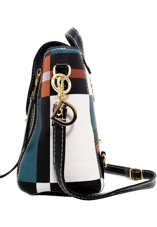 Mini Convertible Backpack Small Purse for Women Dasti (Beige)