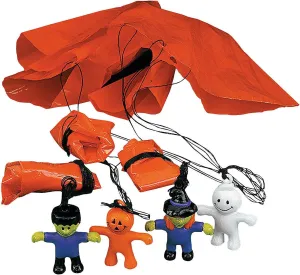 Mini Halloween Character Paratroopers (Set of 48) Halloween Toys