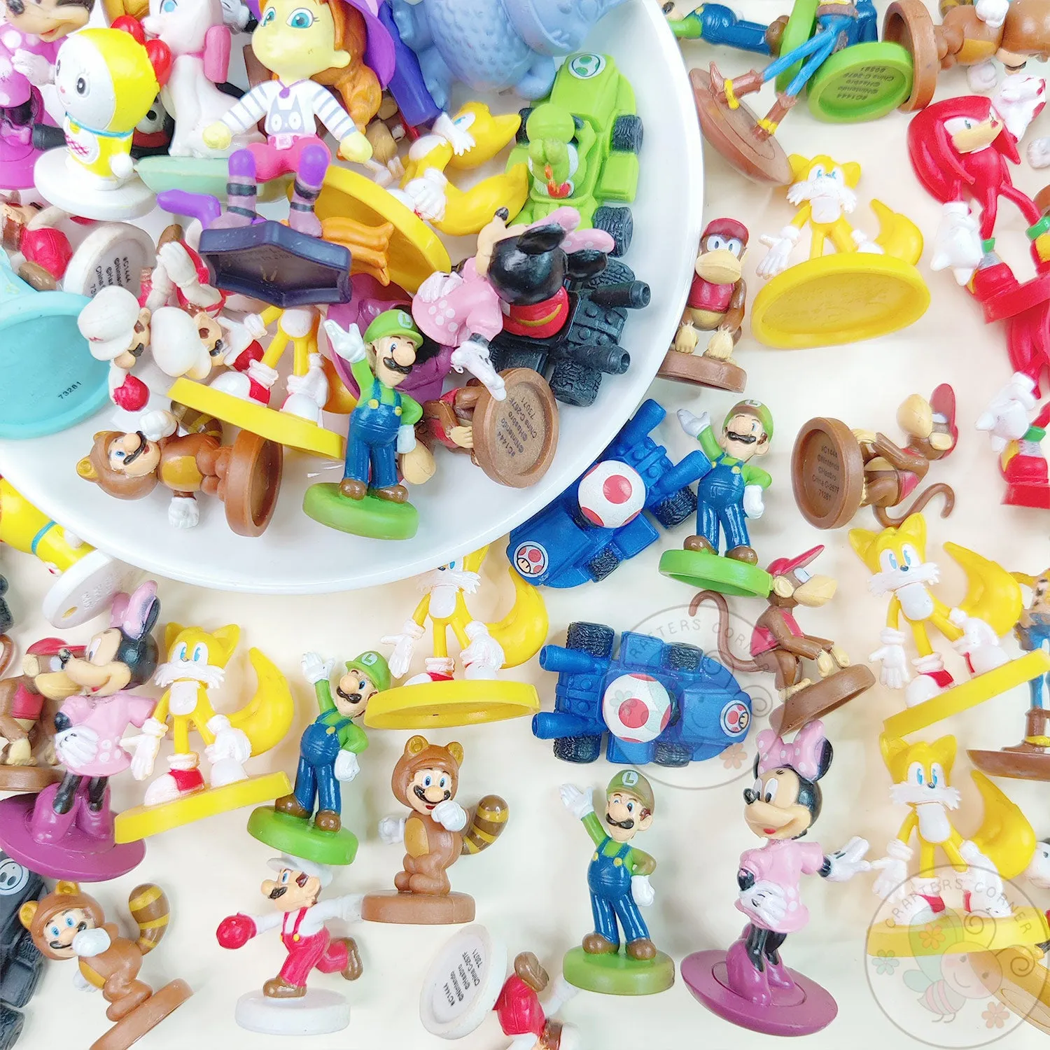 Miniature Cartoon Action Figures