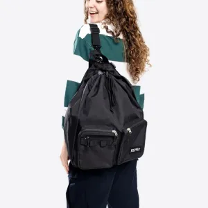 Mod Premium Drawstring Backpack in Black