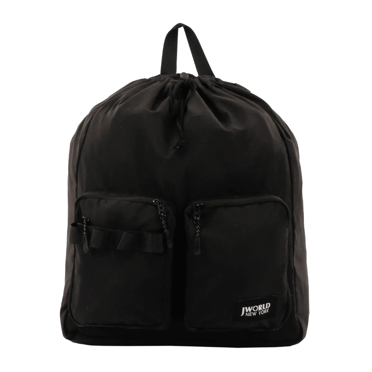 Mod Premium Drawstring Backpack in Black