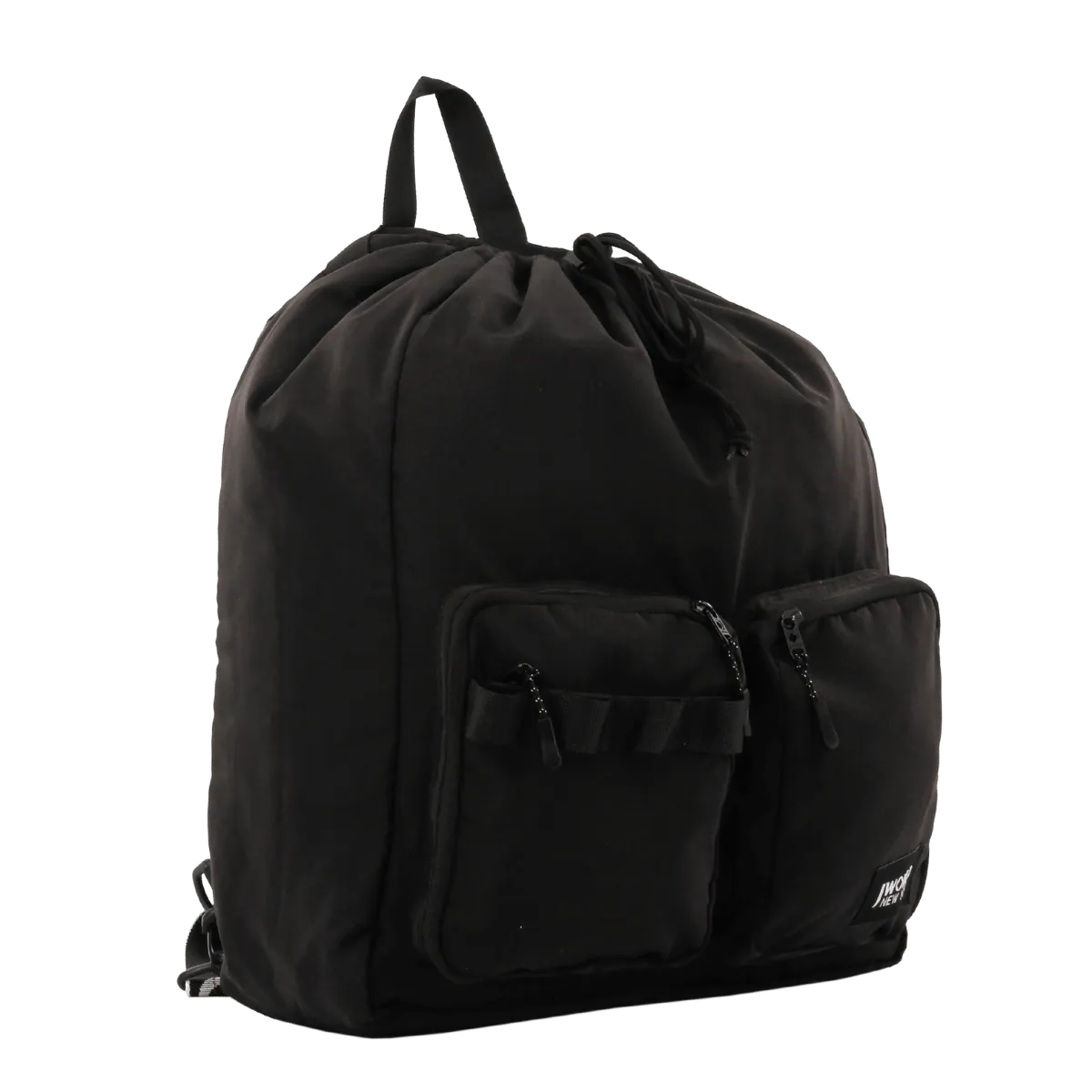 Mod Premium Drawstring Backpack in Black