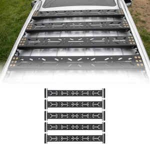 Modular Factory Roof Rail Cross Bar Supports for Lexus GX 470 | Designed to Support Weight of Roof Top Tents and Additional Adventure Cargo | Resistant to Weather and UV Damage | Made in The USA
