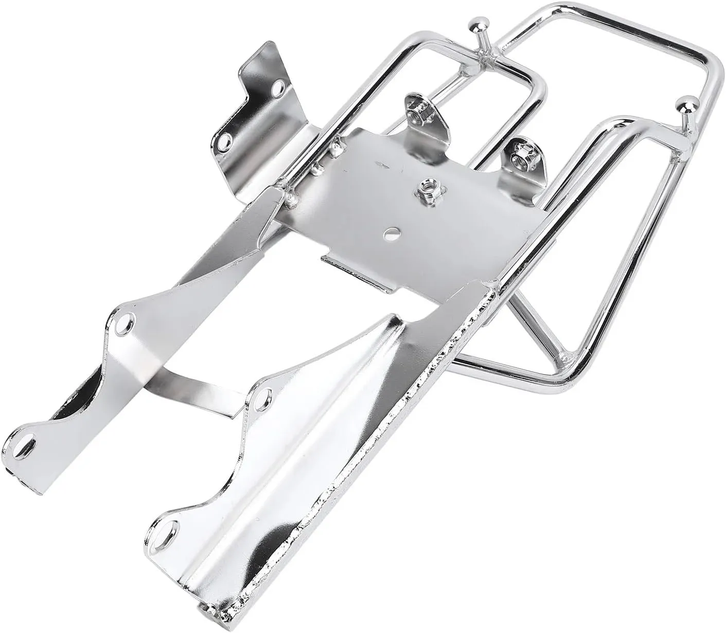 Motorcycle Luggage Rack Motorcycle Rear Luggage Storage Rack Steel Alloy Seamless Welding for Monkey Z50 Z50J for Skyteam Z50A Tail for Storage Cargo Rack