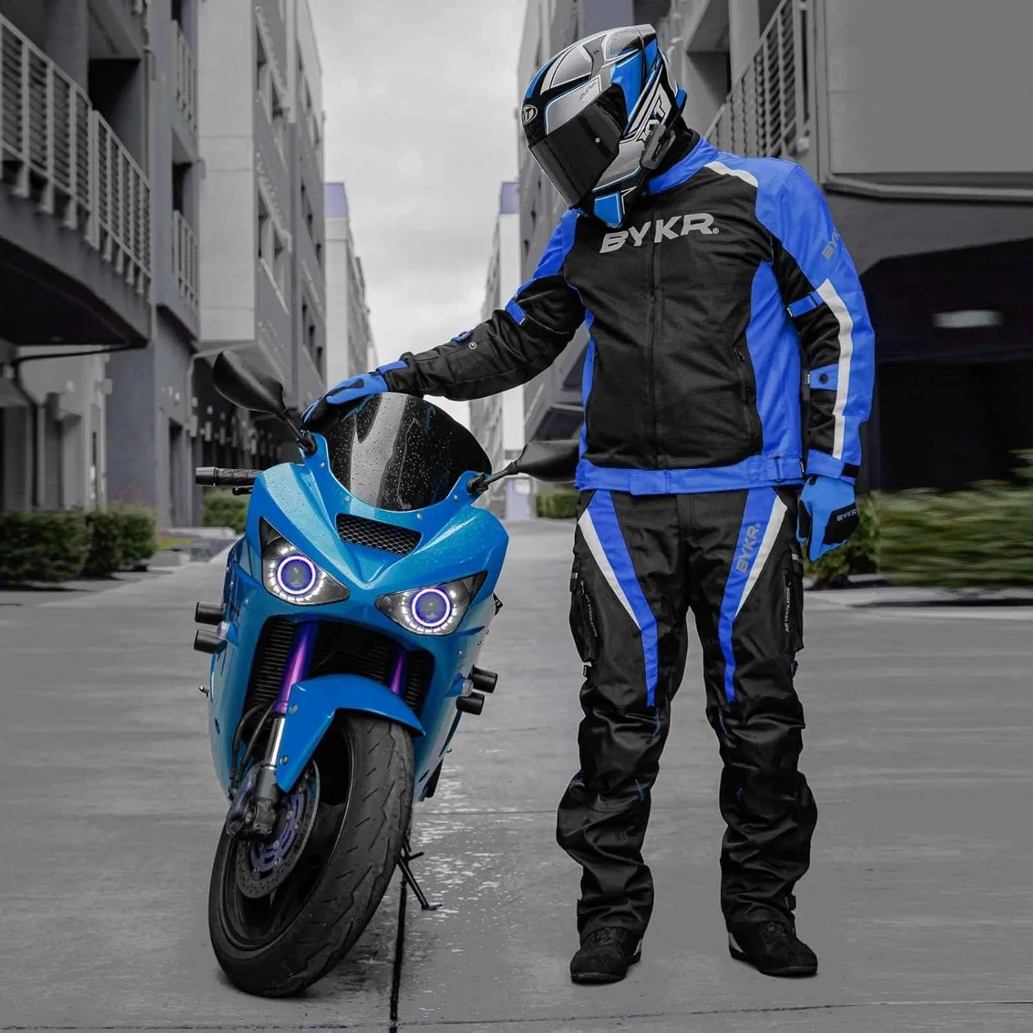Motorcycle Pants for Men and Women Armored Cordura Overpants Enduro ATV Dual Sports Motocross Cargo Work Touring