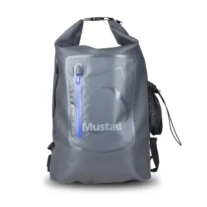 Mustad Dry Backpack, 30L - Grey/Blue, Model: MB010