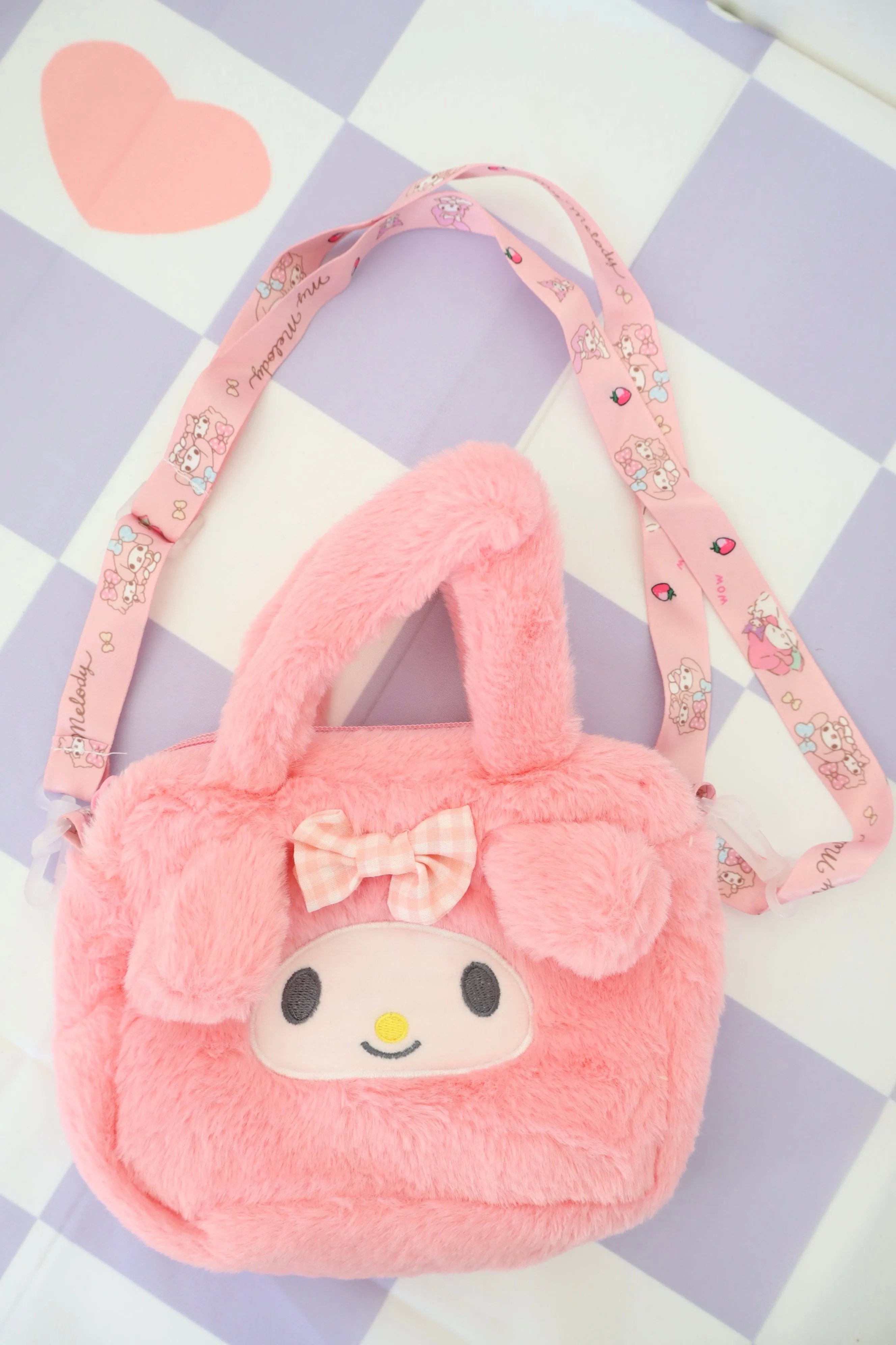 My Melody Mini Plush Bag
