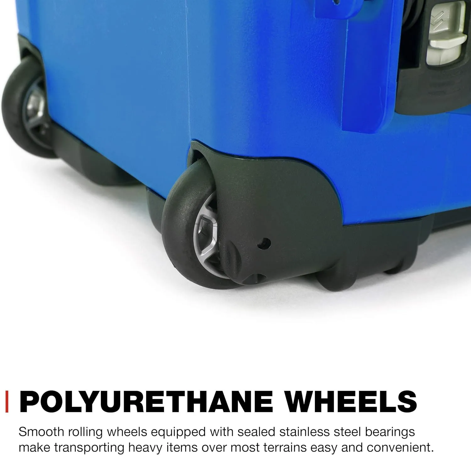 NANUK Wheeled Series 935 Lightweight NK-7 Resin Waterproof Protective Case and Foam Insert - Blue