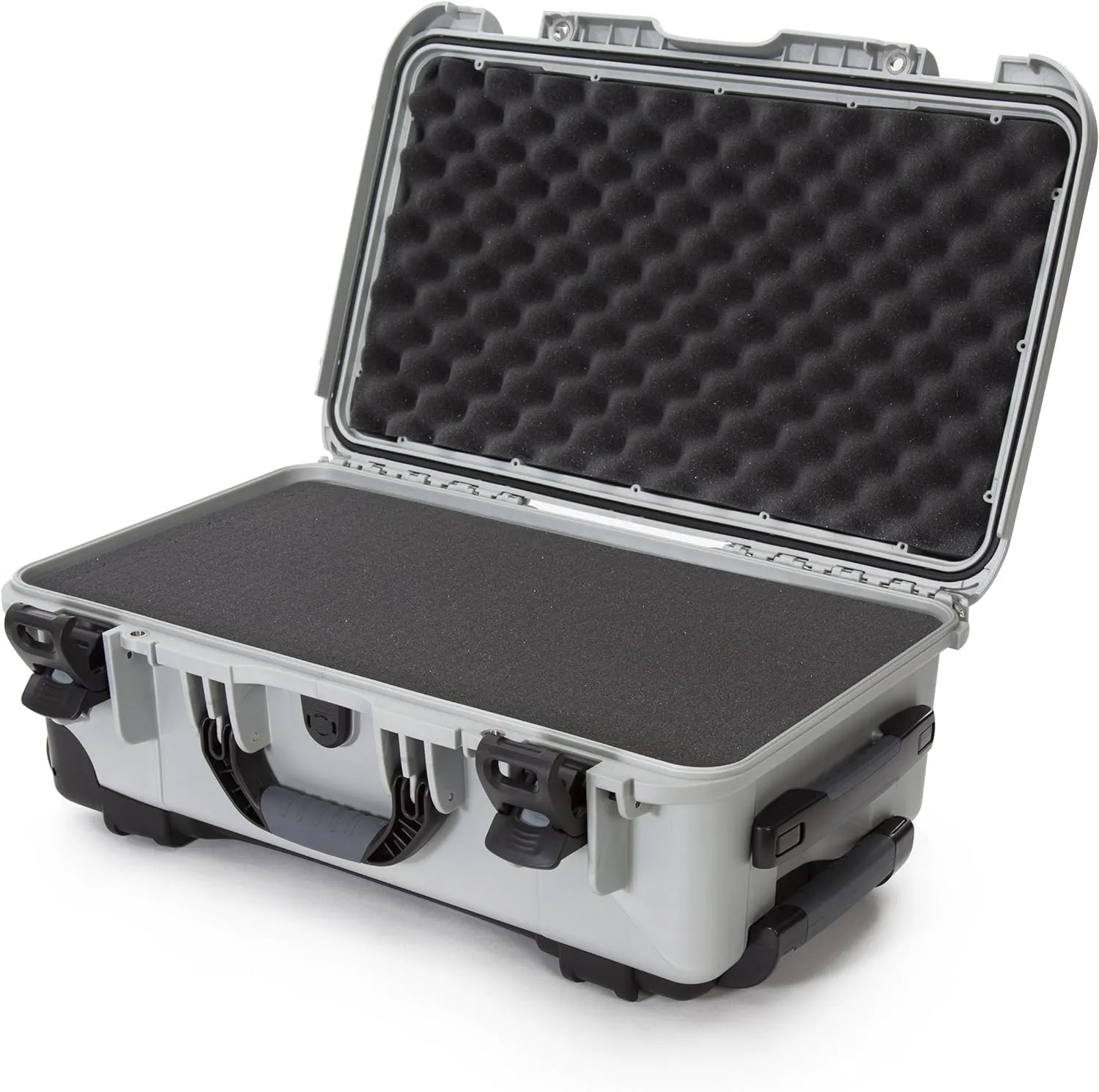 NANUK Wheeled Series 935 Lightweight NK-7 Resin Waterproof Protective Case and Foam Insert - Silver