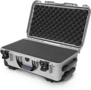 NANUK Wheeled Series 935 Lightweight NK-7 Resin Waterproof Protective Case and Foam Insert - Silver