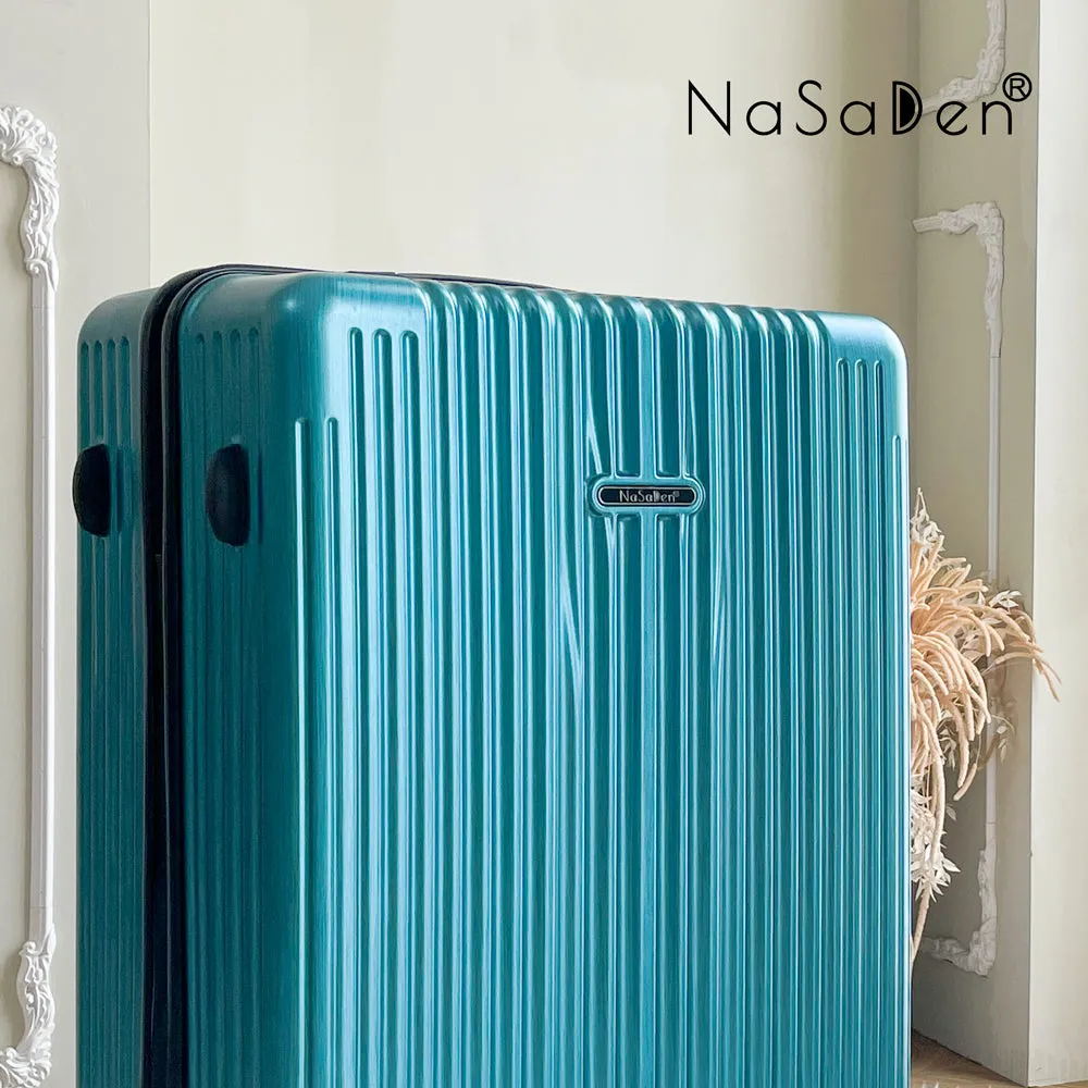 【NaSaDen】Classic Gissen Green 22" Carry-on / 26" / 29" Checked Zipper Luggage