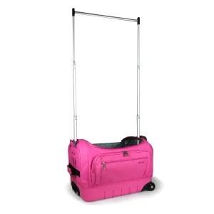 New! The Hybrid Garment Rack Duffel - HOT PINK