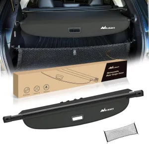 Nilight Cargo Cover Fit for Subaru Outback 2015 2016 2017 2018 2019, Retractable Privacy Security Shield Shade Rear Trunk Cover, with Trunk Storage Net