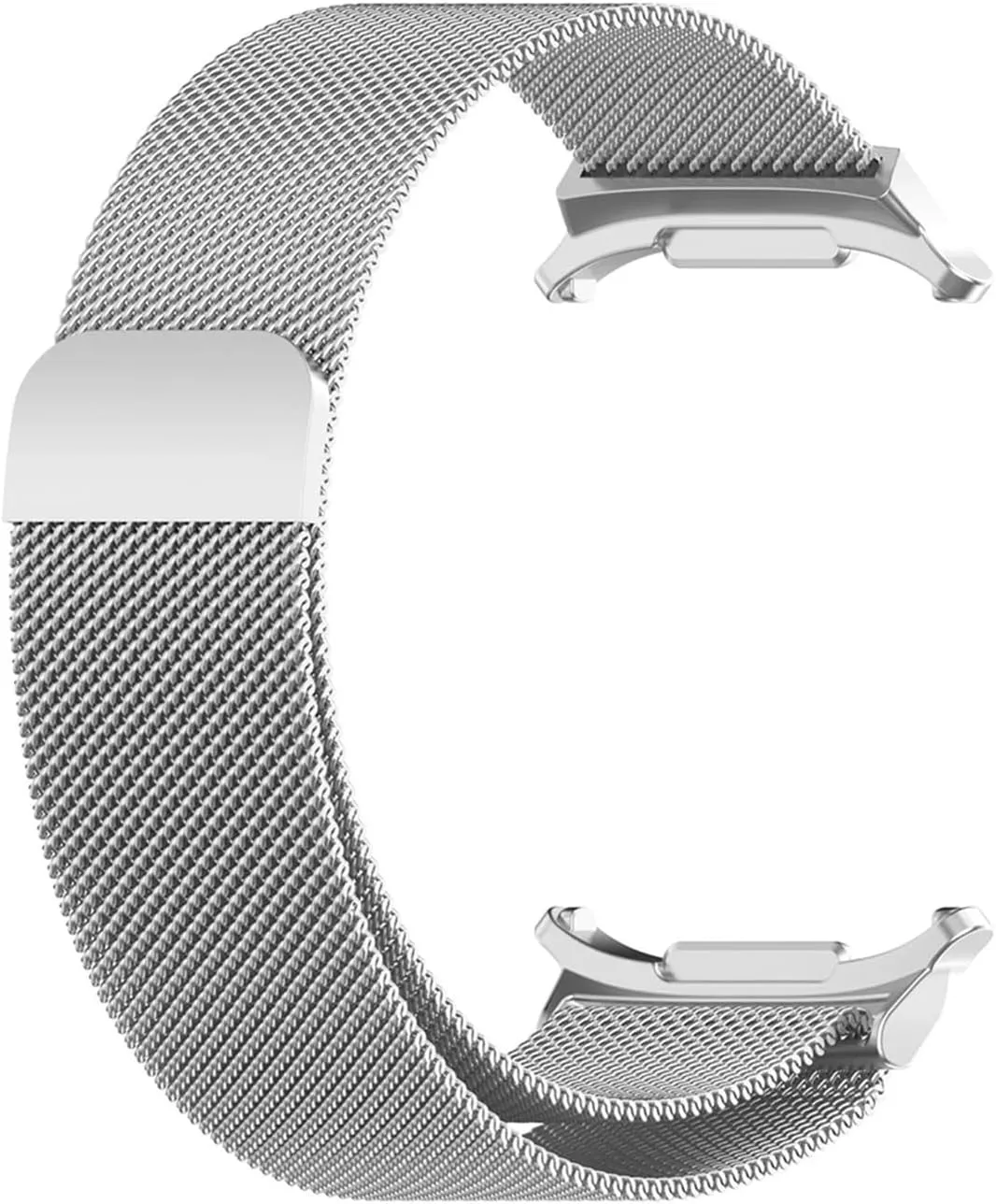 No Gaps Loop Metal Strap for Galaxy Watch 7 Ultra 47mm Band Watch 7 Ultra Bracelet Curved End Stainless Steel Watchbands