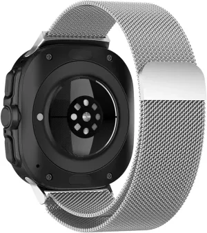 No Gaps Loop Metal Strap for Galaxy Watch 7 Ultra 47mm Band Watch 7 Ultra Bracelet Curved End Stainless Steel Watchbands