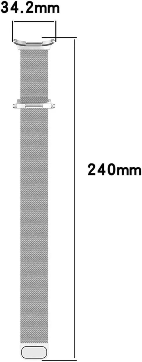 No Gaps Loop Metal Strap for Galaxy Watch 7 Ultra 47mm Band Watch 7 Ultra Bracelet Curved End Stainless Steel Watchbands