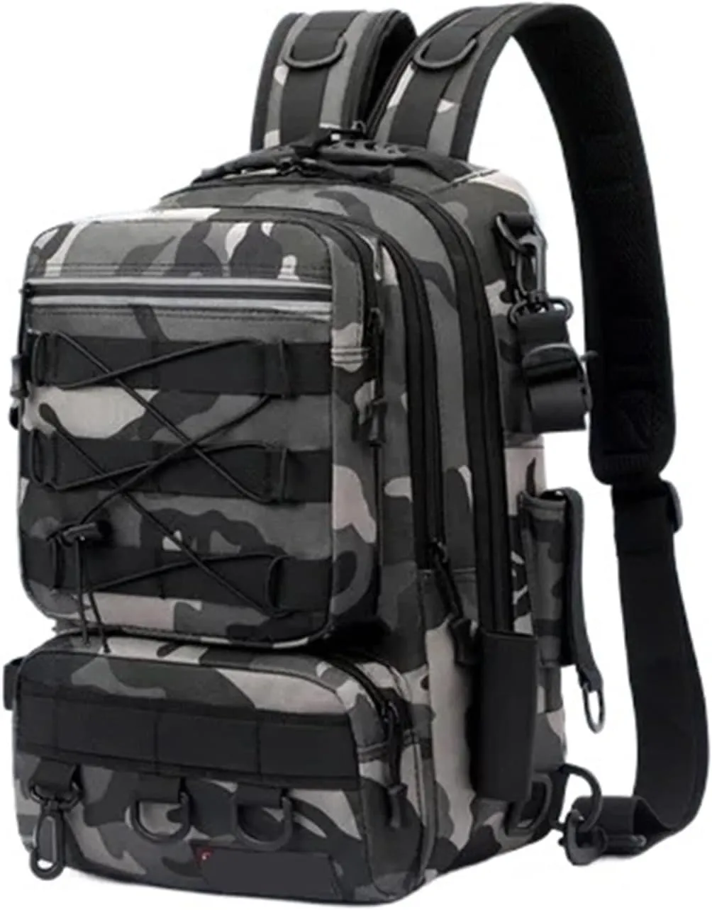 Nylon Waterproof Outdoor Sports Camping Hiking Trekking Fishing Hunting Backpack(A)