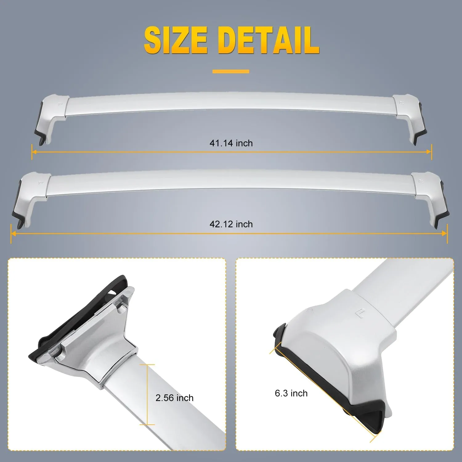 OCPTY Roof Rack Fit for Honda CR-V 2017-2021 Luggage Racks Rooftop Cargo Carrier Bag Luggage Kayak Canoe Bike Snowboard Skiboard