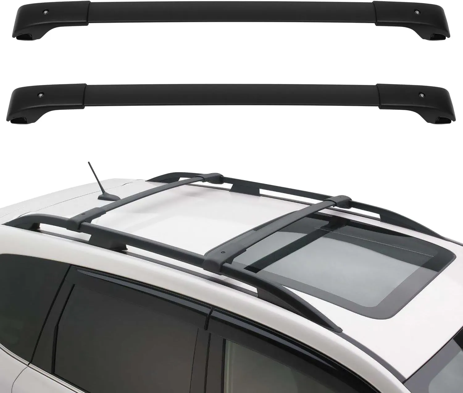 OCPTY Roof Rack Fit for Subaru Ascent 2019 2020 2021 2022 Luggage Racks Rooftop Cargo Carrier Bag Luggage Kayak Canoe Bike Snowboard