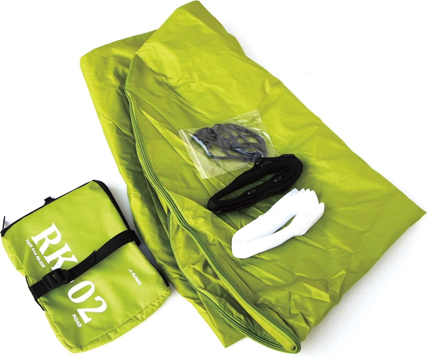 Okubo Seisakusho RK-02L Casual Wheeled Bag, Tour Bag, For Cross Bikes and MTBs, Green