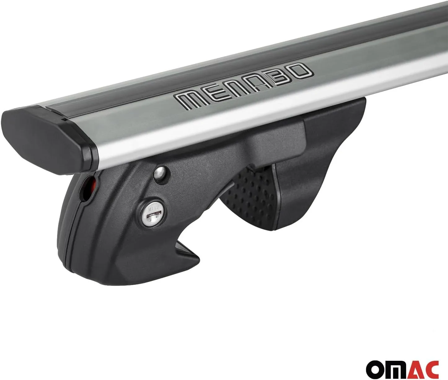 OMAC Aluminium Roof Racks Cross Bars Carrier for Chrysler Town & Country 2001-2004 Gray 2 Pcs Anti-Theft for Travel Kayak Canoe Surf Ski Snowboard Camping