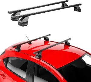 OMAC Fix Point Roof Racks Top Cross Bars for Mitsubishi Outlander Sport 2011-24 Black