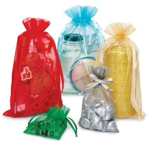 Organza Sheer Drawstring Bags