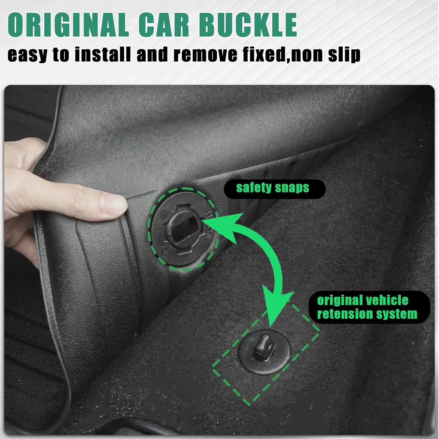 Original 2023-2025 RX Floor Mats for Lexus RX350/RX350h/RX500h (NOT Fit RX450h  PHEV Model) - Custom Fit TPE Floor Liners - All Weather Floor Mats for Lexus RX 2025 2024 2023
