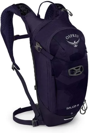 Osprey Salida 8L Women's Biking Backpack with Hydraulics Reservoir, Violet Pedals