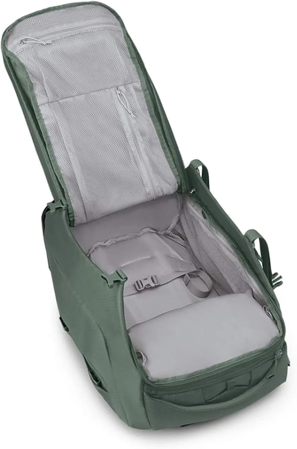 Osprey Sojourn Shuttle 22"/45L Wheeled Duffel Bag, Koseret Green