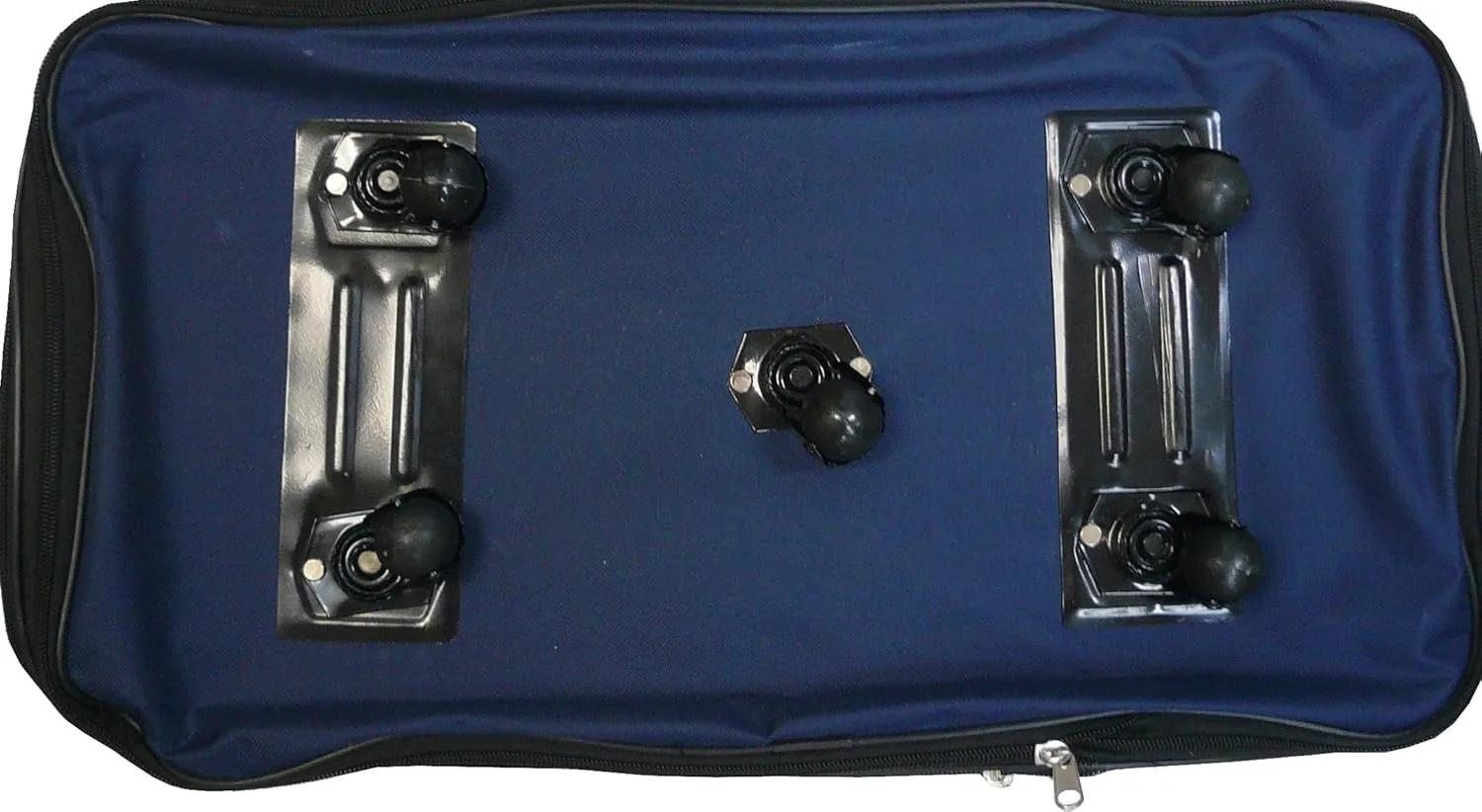 Pod 30" / 36" / 40" Expandable Rolling Wheeled Duffle bag Spinner Luggage suitcase (Navy Blue, 36-inch)