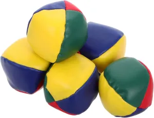 POPETPOP Kids Bean Bag Toss Game 6 Pack Mini Toss Bags Portable Pu Bean for Play