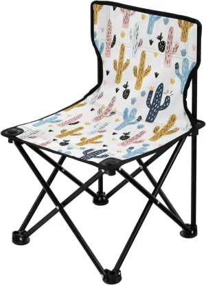 Portable Camping Chairs Color Cactus Lightweight Folding Chair for Camping, Beach, Picnic, Travel and Sports with Carry Bag 20855943