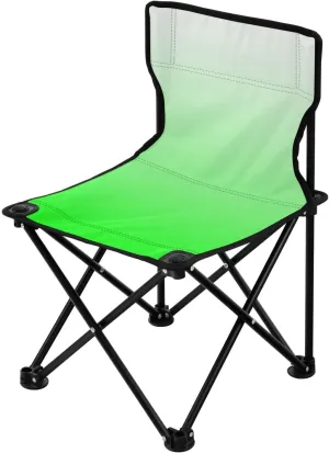 Portable Camping Chairs Green Lightweight Folding Chair for Camping, Beach, Picnic, Travel and Sports with Carry Bag 20803-1