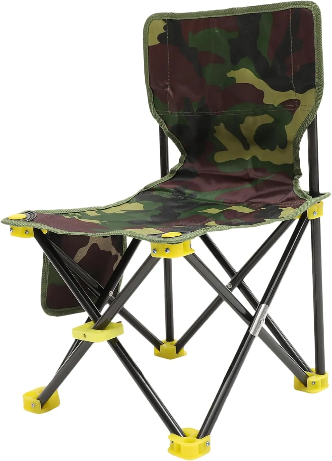 Portable Folding Fishing Chair Outdoor Stool for Camping Hiking and Fishing Compact Design Comfortable Backrest Seat Lightweight and Easy to Carry
