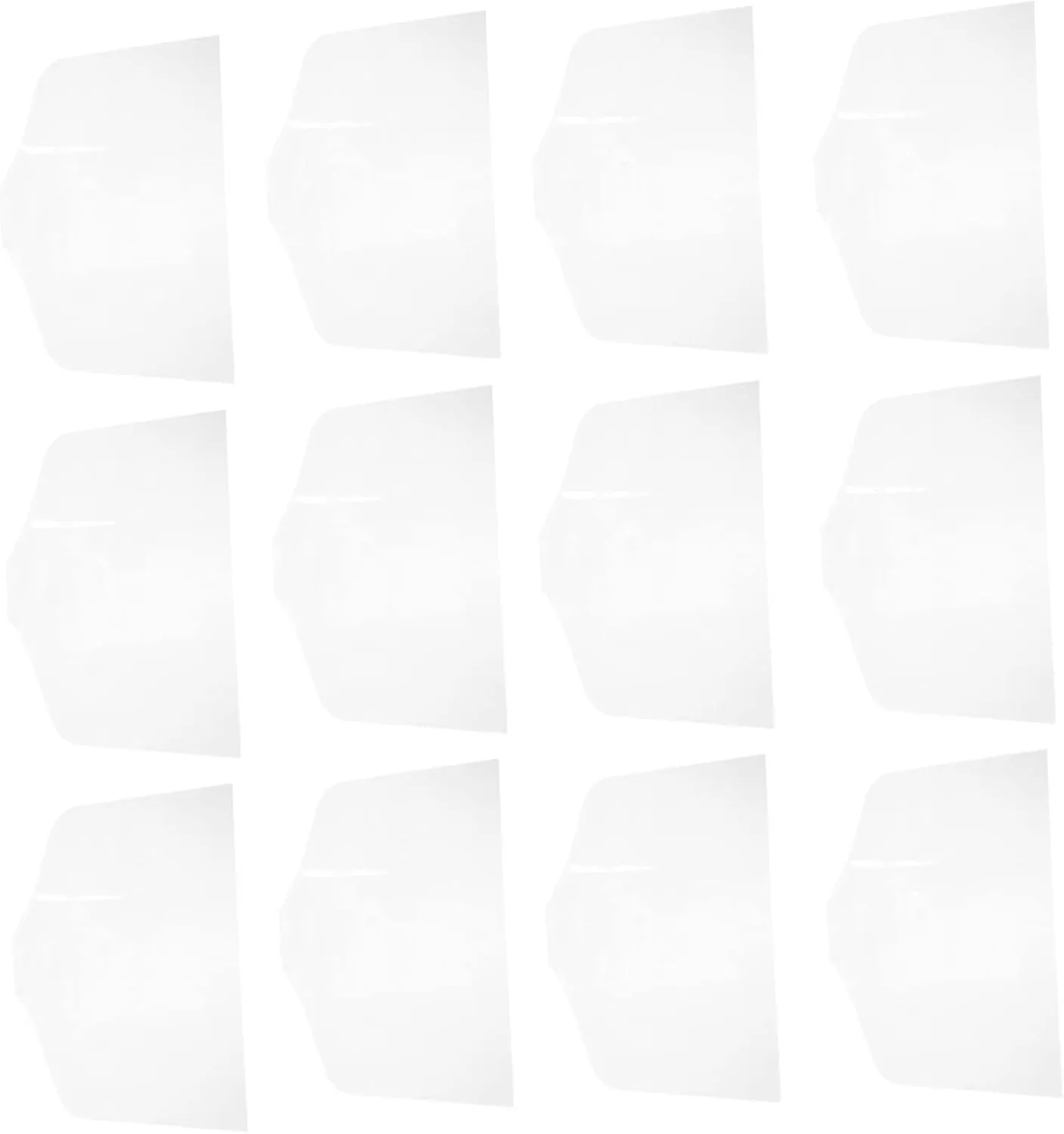 PRETYZOOM Protective Cover for Clothing 20pcs Dust Bags for Clothes Hanging Garment Bag Clothing Covers for Home Hotel