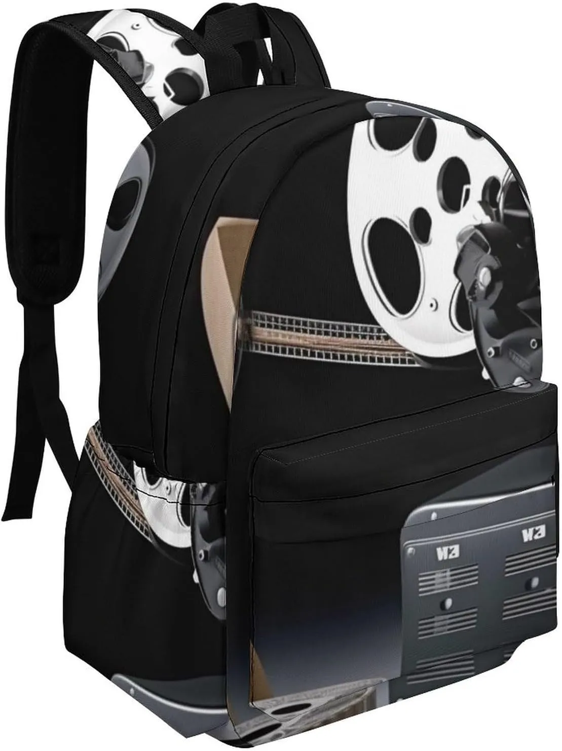 Projector Film Print Laptop Backpacks Casual Shoulder Bag Travel Daypack Fashion for Men Women