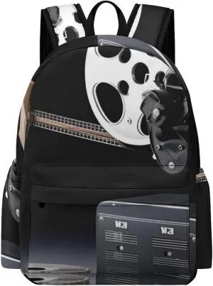 Projector Film Print Laptop Backpacks Casual Shoulder Bag Travel Daypack Fashion for Men Women