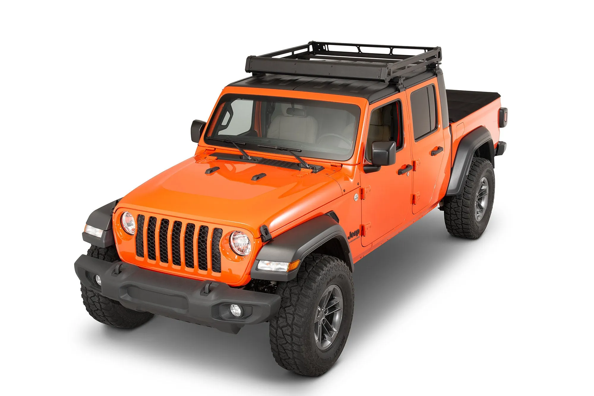 Quadratec Aluminum Roof Rack for 18  Jeep Wrangler JL & Gladiator JT