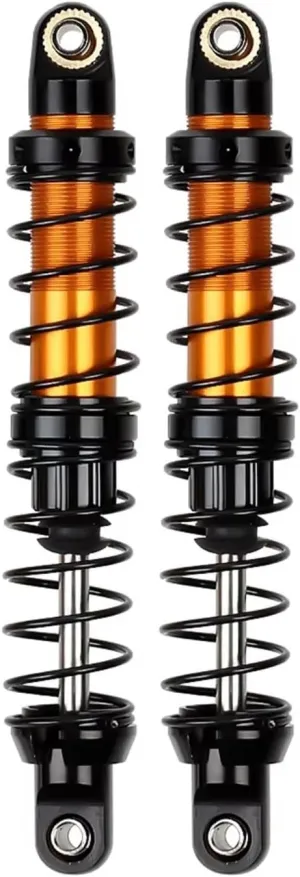 Rc Shock Absorber For Axial For SCX10 90046 AXI03007 For TRX4 For TRX6 1/10 2pcs Metal Shock Absorber 70/80/90/100/110/120mm Oil Damper RC Crawler Car Replacement(90mm)