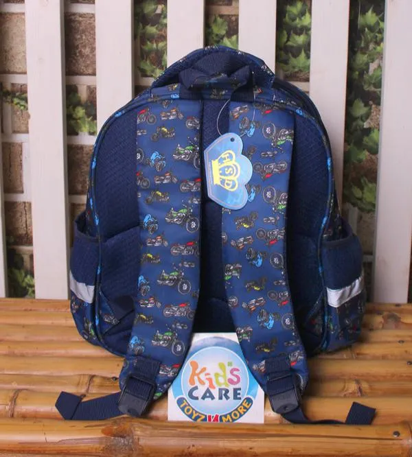 Rider Boy 3D School Bag - For KG 1 & KG 2 (HSD-92013-2)