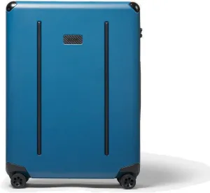 Ridge Check In Luggage - German Makrolon Polycarbonate Shell - TSA-Approved Lock with 360° Spinner Wheels (Alpine Navy)