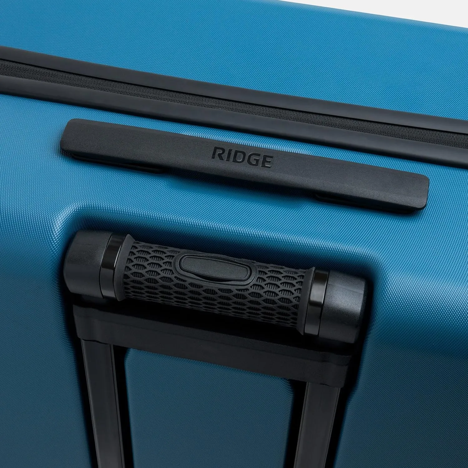Ridge Check In Luggage - German Makrolon Polycarbonate Shell - TSA-Approved Lock with 360° Spinner Wheels (Alpine Navy)