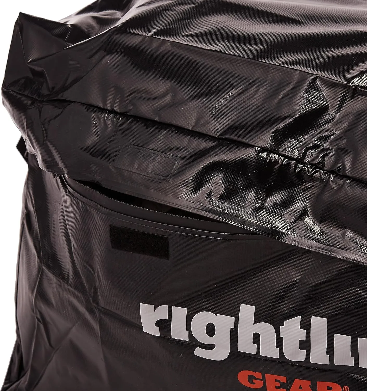 Rightline Gear Ace 2 Weatherproof Rooftop Cargo Carrier for Top of Vehicle, Attaches With or Without Roof Rack, 15 Cubic Feet, Black