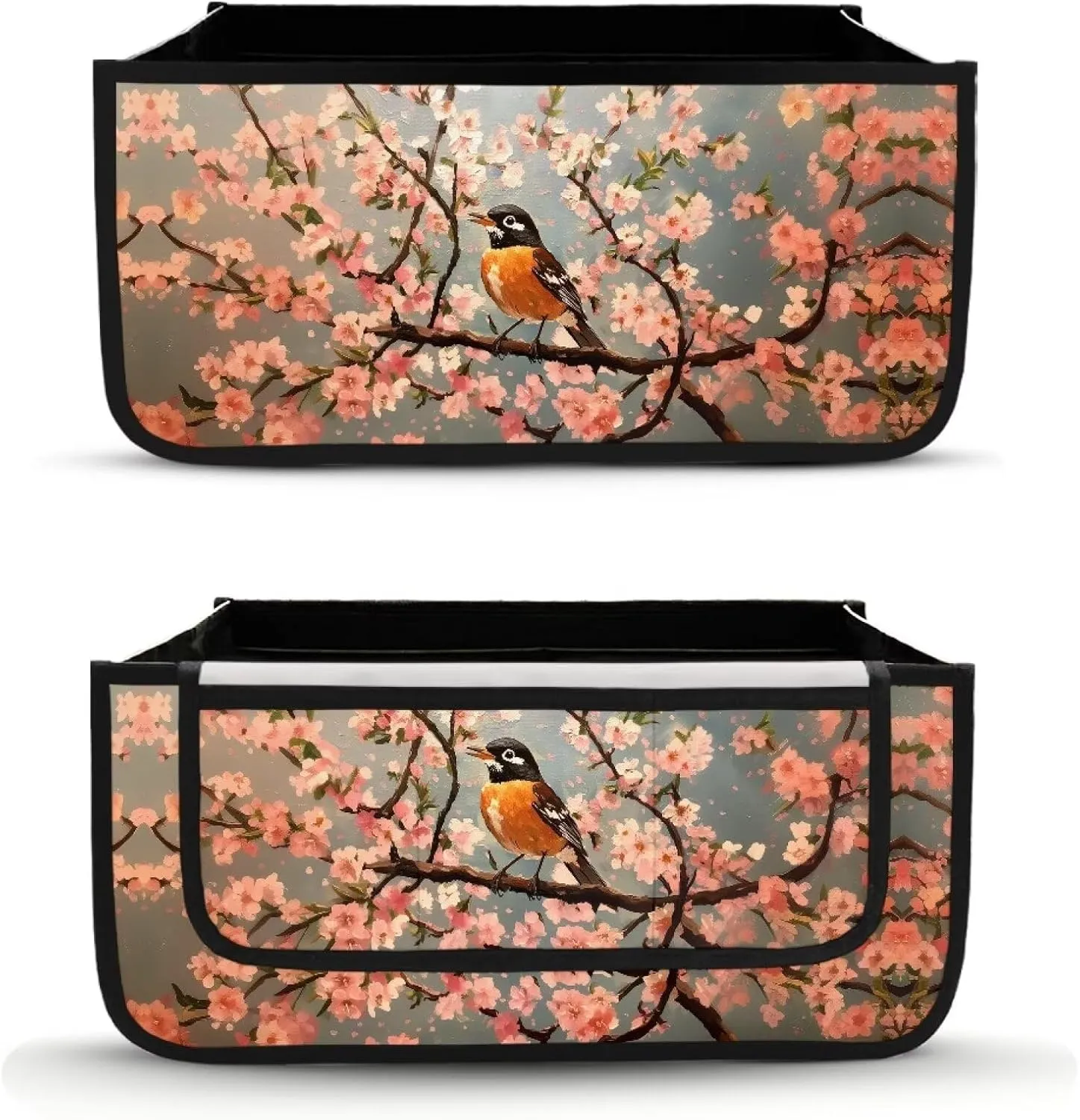 Robin Bag for Walker Foldable Walker Storage Bag Hand-Free Carry Storage Bag for Universal Walkers Wheelchair Basket Pouch for Elderly
